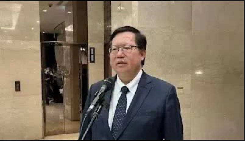 疑似 #台湾行政院 副院长 #郑文灿 与一名女子进入饭店私会的影片
